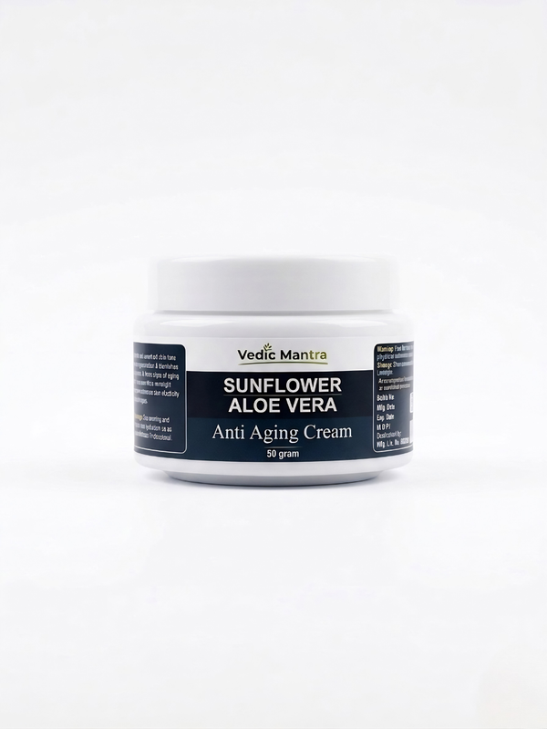 Sunflower Aloe Vera Anti Aging Cream