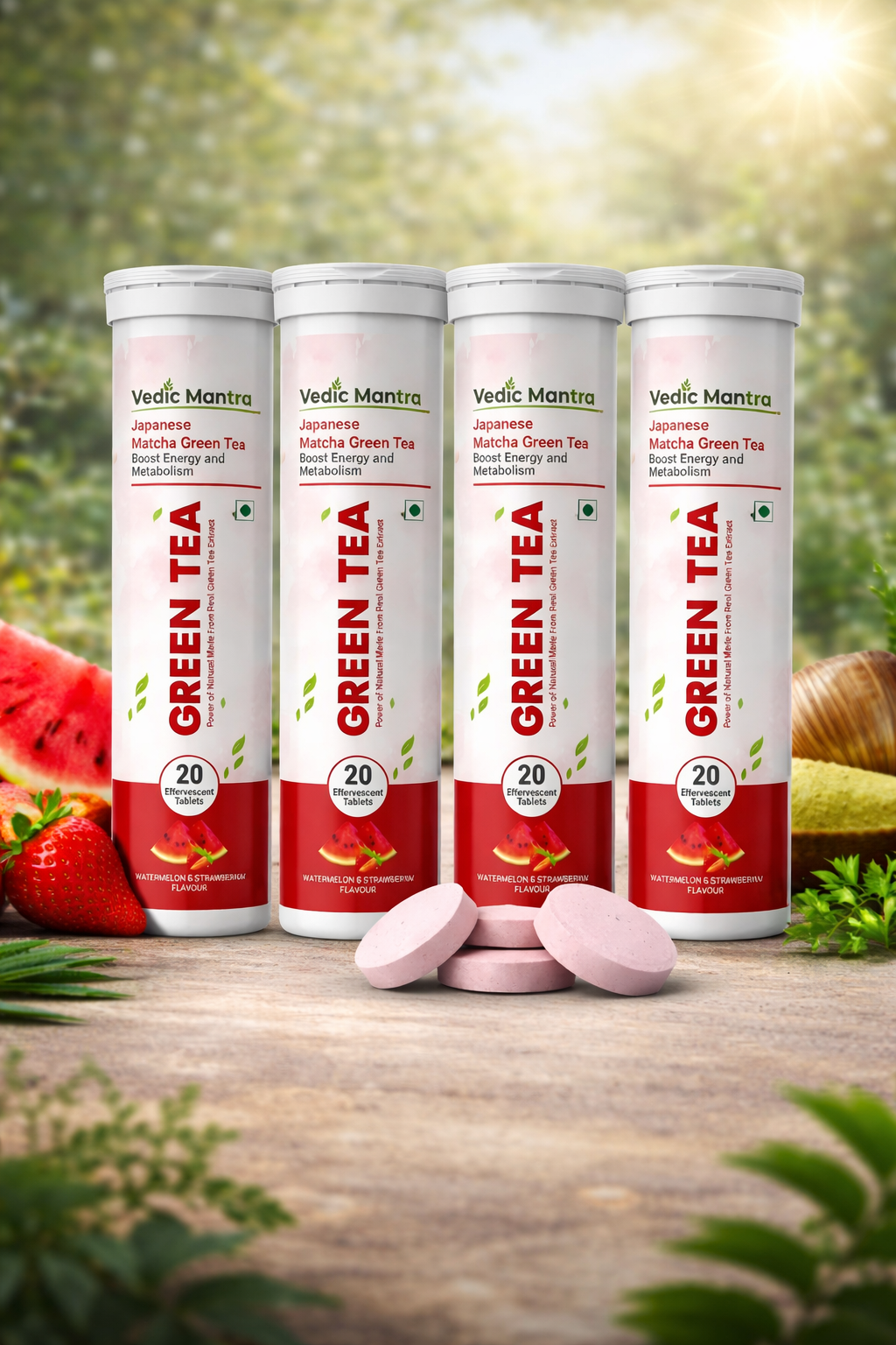 4 PAC OF GREEN TEA CAPSULE WEIGHT LOSS / SKIN GLOW